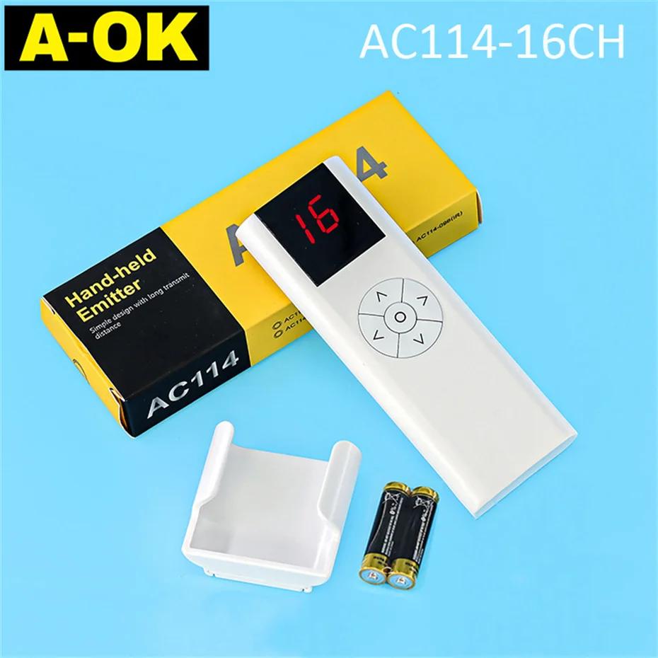 A-OK AC114-16CH ޴  ۽ű ̹ , A-OK RF433 Ŀư ,  , ͸ 